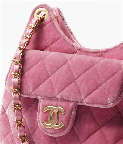 chanel velvet bag pink|velvet chanel handbags for women.